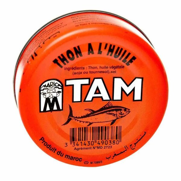 Thon à l'huile végétale 85g - TAM