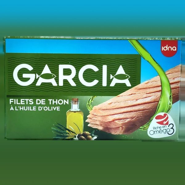 Filets de thon à l'huile d'olive 125g - GARCIA