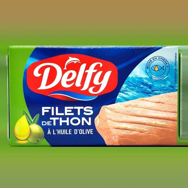 Filets de thon à l'huile de tournesol 125g - DELFY