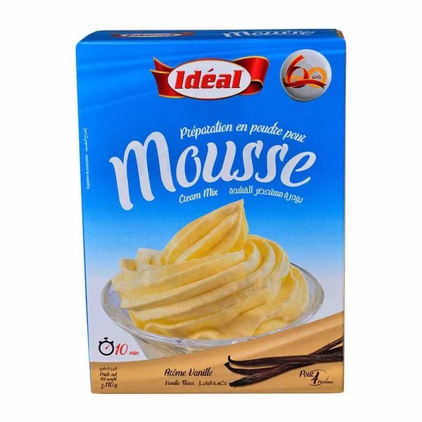 Préparation pour mousse à la vanille 112g - IDEAL