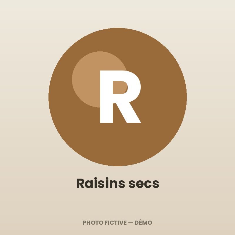 Raisins secs