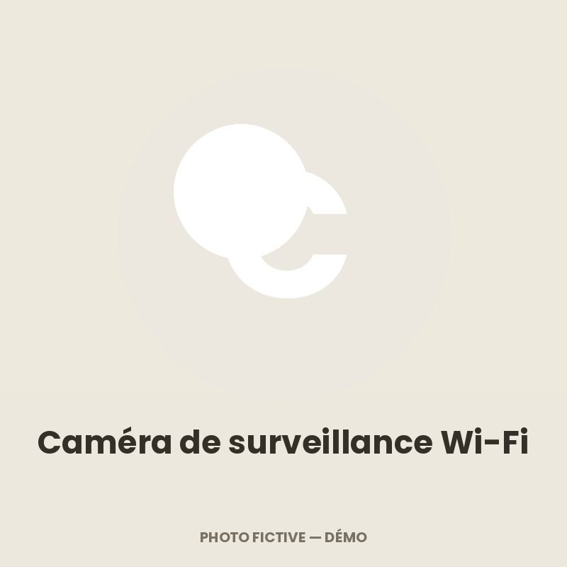 Caméra de surveillance Wi-Fi