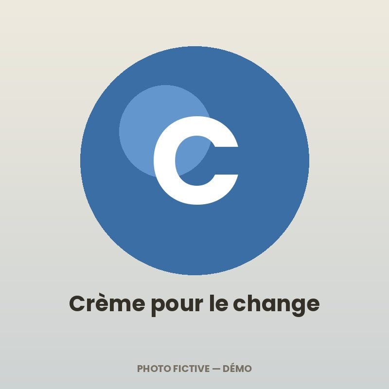Crème pour le change