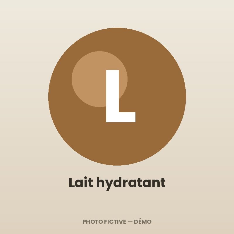 Lait hydratant