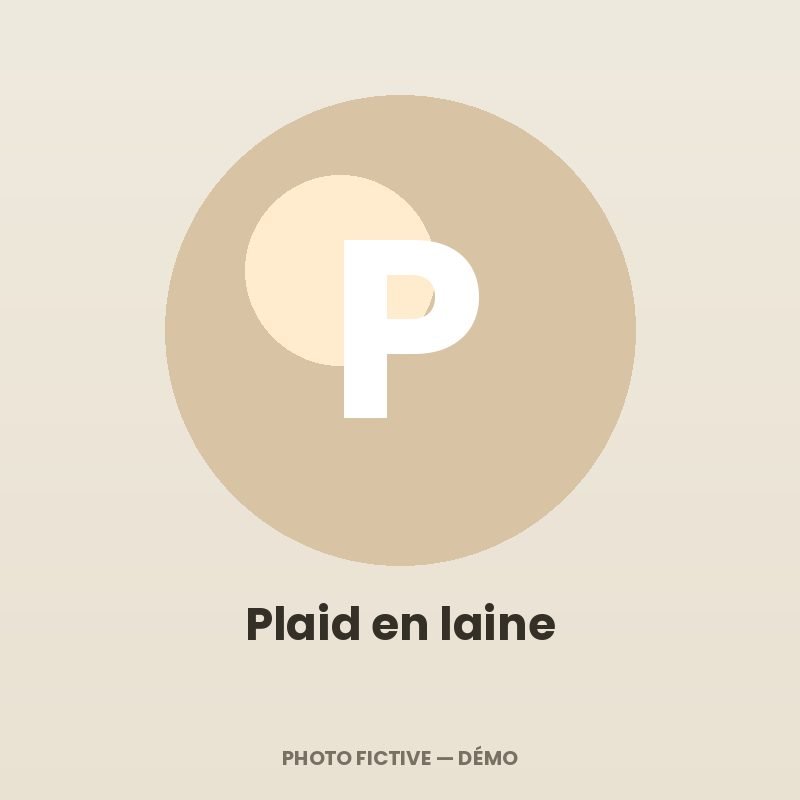 Plaid en laine