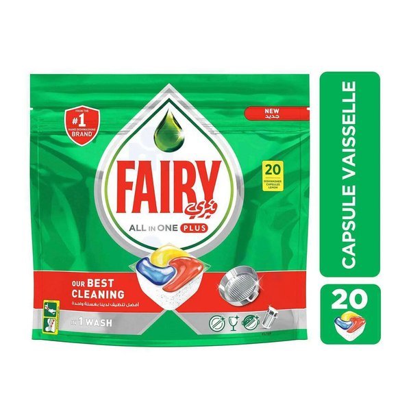 Capsules lave-vaisselle Tout-En-1 Plus Original x20 unités - FAIRY